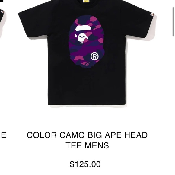 A Bathing Ape Black S/S Tee shirt. NWT in Poly. Size Small Street Wear. Luxury - Picture 16 of 16